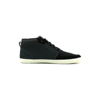 Prix Le Coq Sportif Montferetcraft Hvy Cvs /Suede Noir / Charc - Chaussures Basket Montante Homme